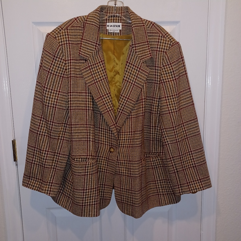 Women's Joan Leslie Plus Size Blazer Size 24W
